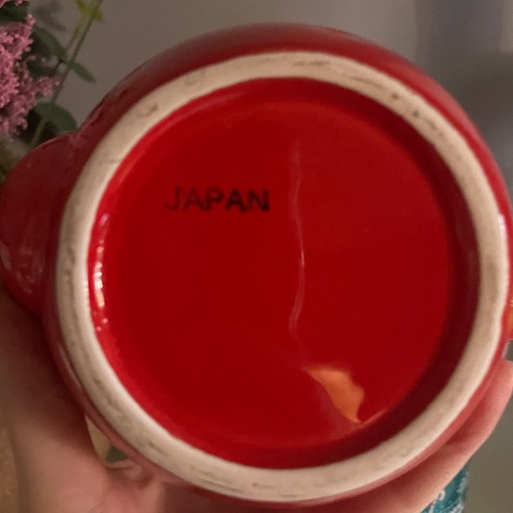 Ceramic Vintage Strawberry Teapot - Picture 2 of 2